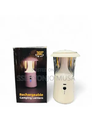 Camping Lantern | Usb Rechargeable Led Lamp | 3 Light Modes | Dimmable