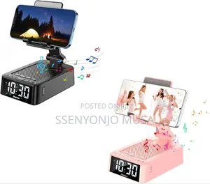 F30 3-in-1 Cell Phone Stand With Wireless Speaker Alarm Clock | 4.25w