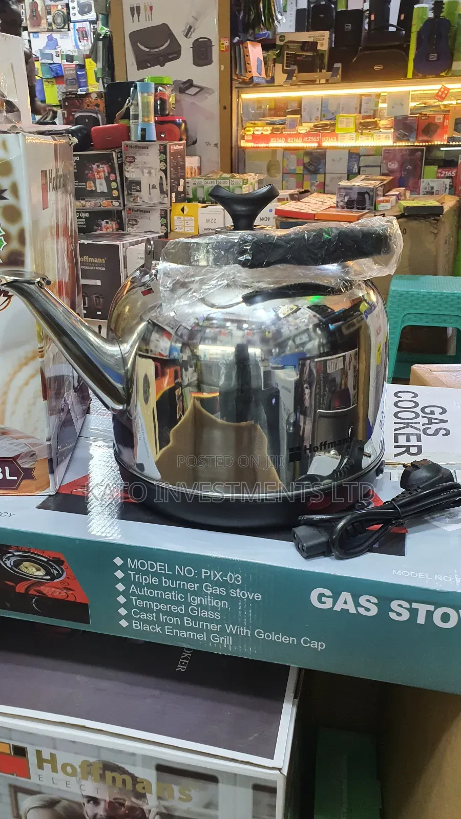 8litrs Hoffmans Water Kettle