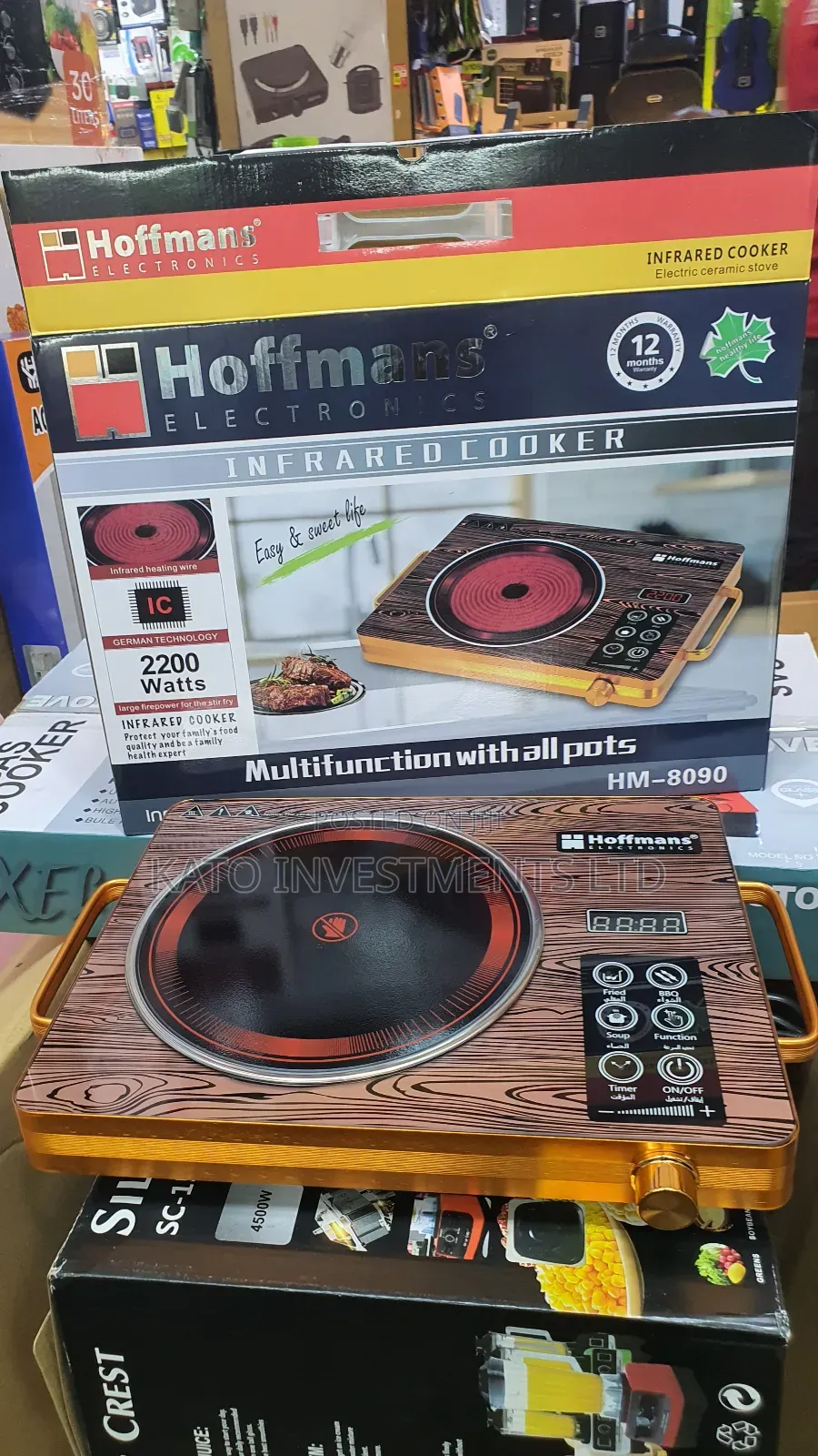 Hoffman Single Plate Infrared Stove