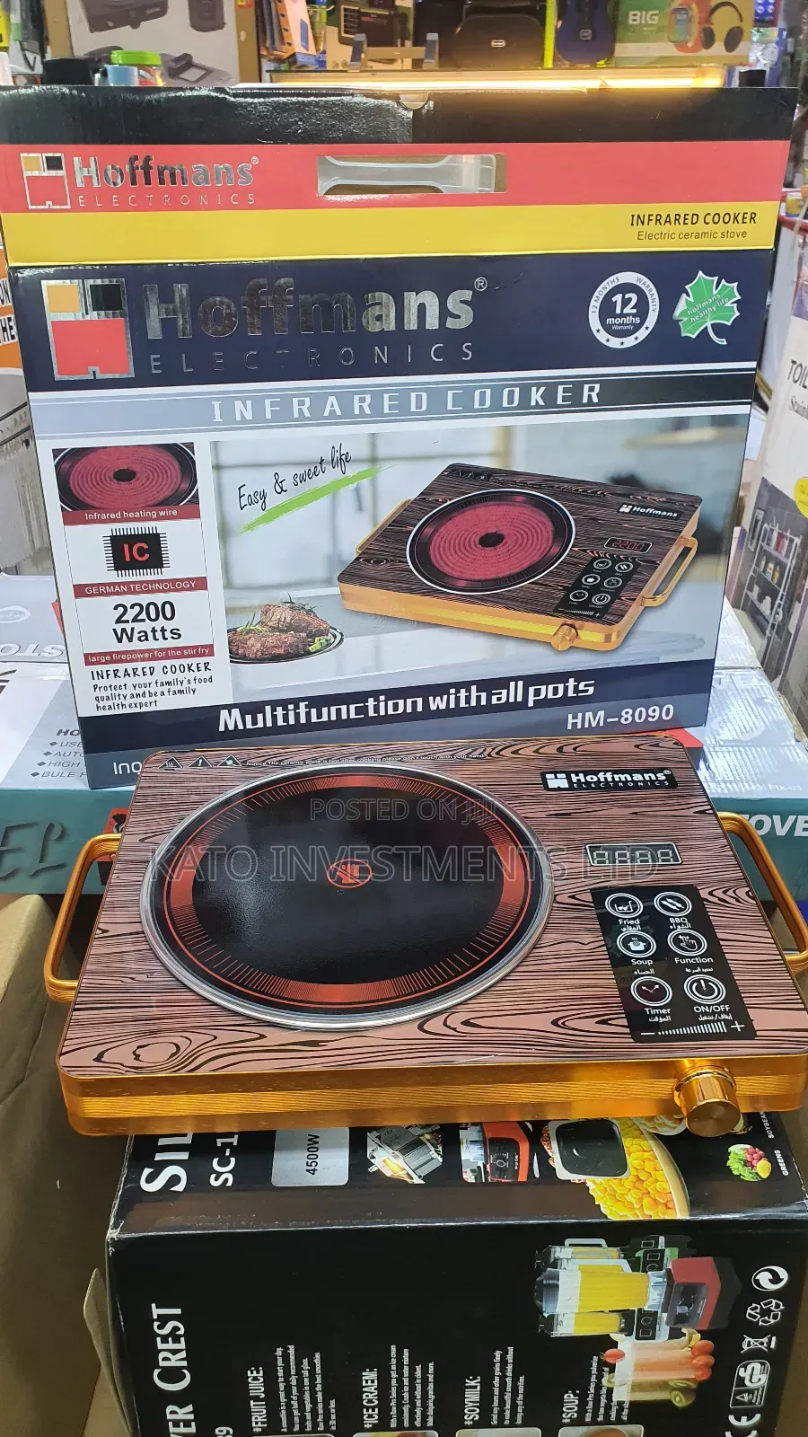 Hoffman Single Plate Infrared Stove
