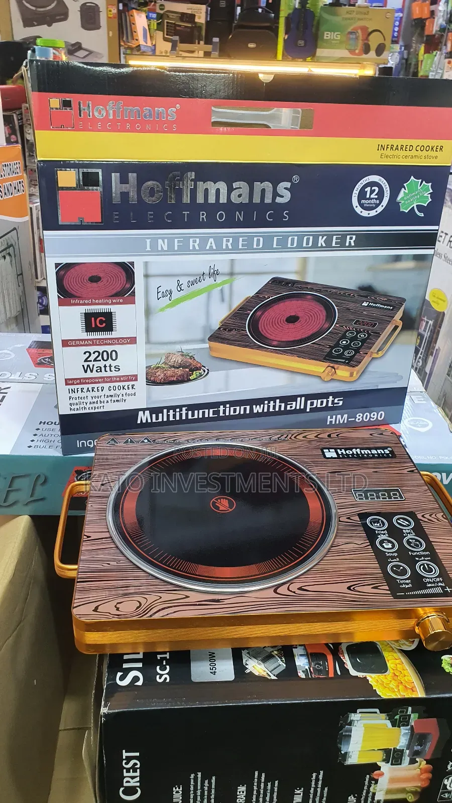 Hoffman Single Plate Infrared Stove