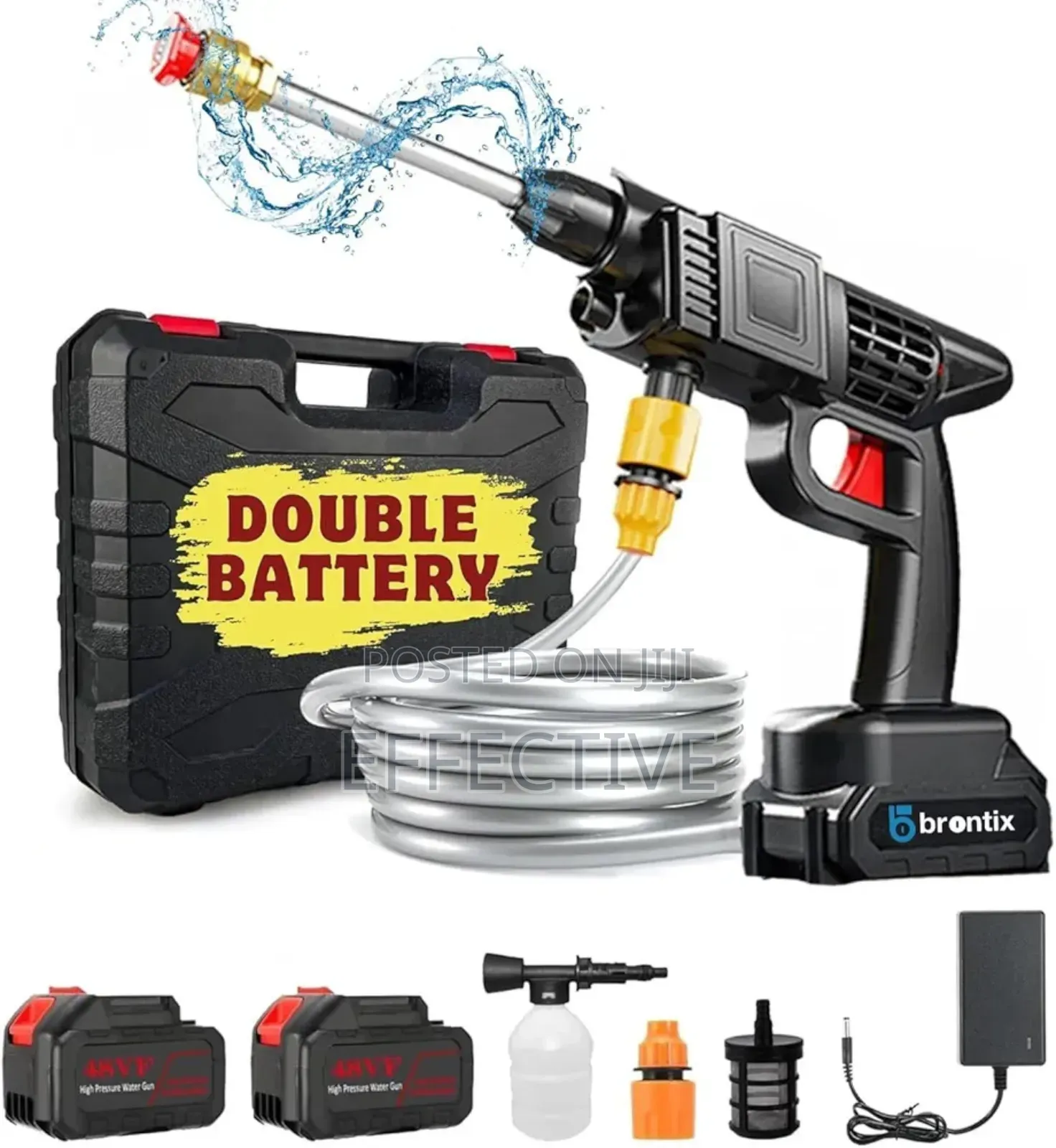 Cordless Portable Wireless Pressure Washer Gun