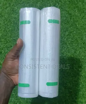 2 Rolls Vacuum Sealer Storage Bags 25cmx500mm