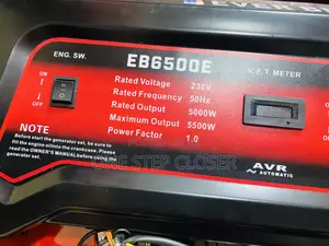 5.5KVA Button to Start Generator for Petrol