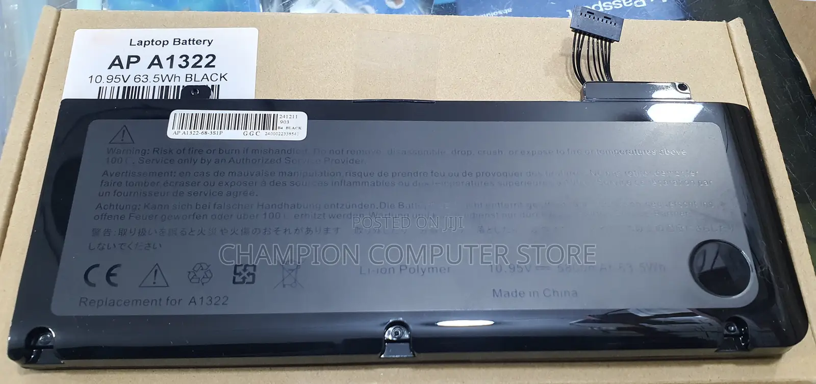 Apple A1322 for Macbook Pro13 A1278 Mid 2009 2010 Early 2011 Late 2012