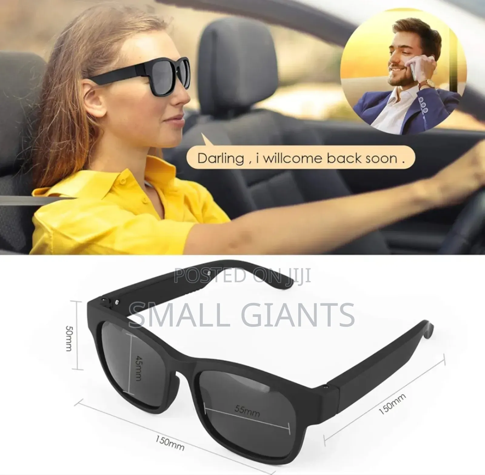 Smart Wireless Bluetooth Glasses