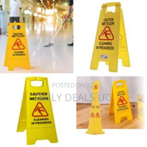 Non-slip A-frame Caution Sign Board Wet Floor And Work In Progress