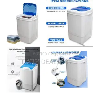 8 Kg Laundry Automatic Baby And Shoe Portable Top Load Single Tub Mini
