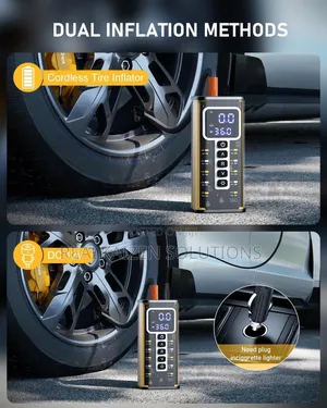 Digital Portable 12v Air Compressor Tyre Inflator