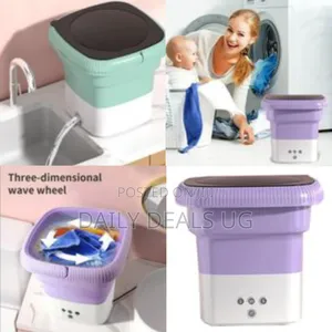 Portable Foldable Washing Machine, High Capacity Mini Washer
