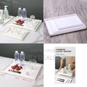 3 Pieces Deep Rectangular Melamine Trays Restaurant Cafe Hotel Kitchen