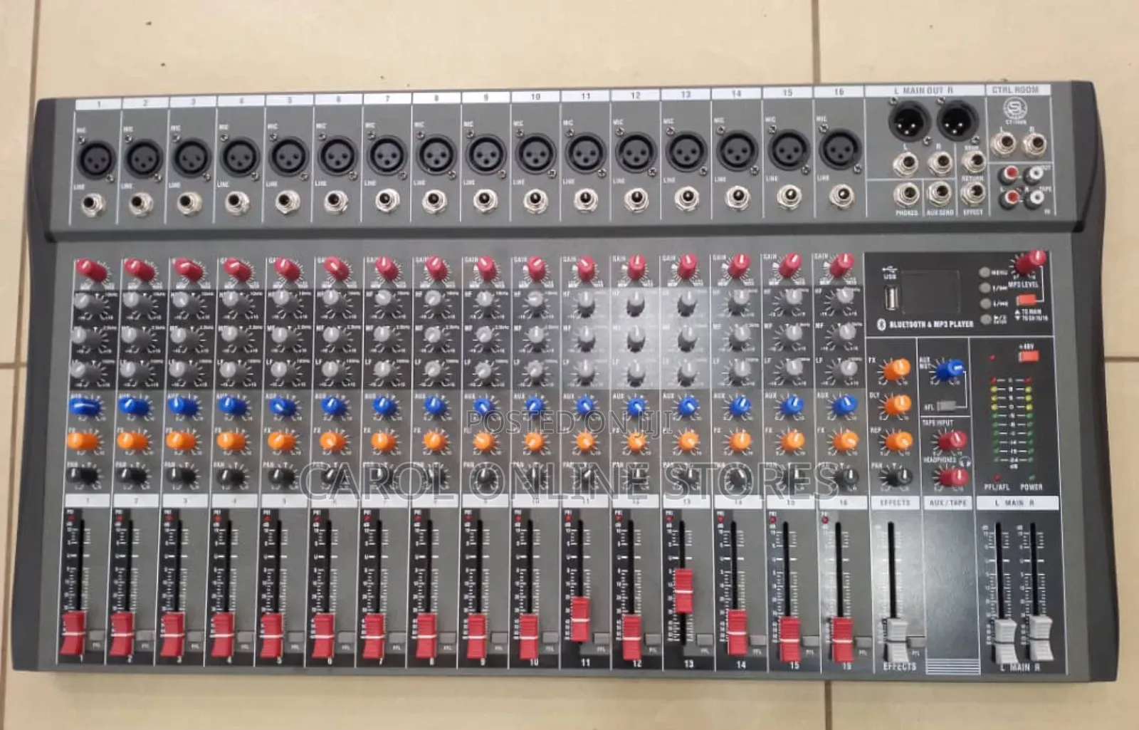 Dx16 -Channels Audio Mixer