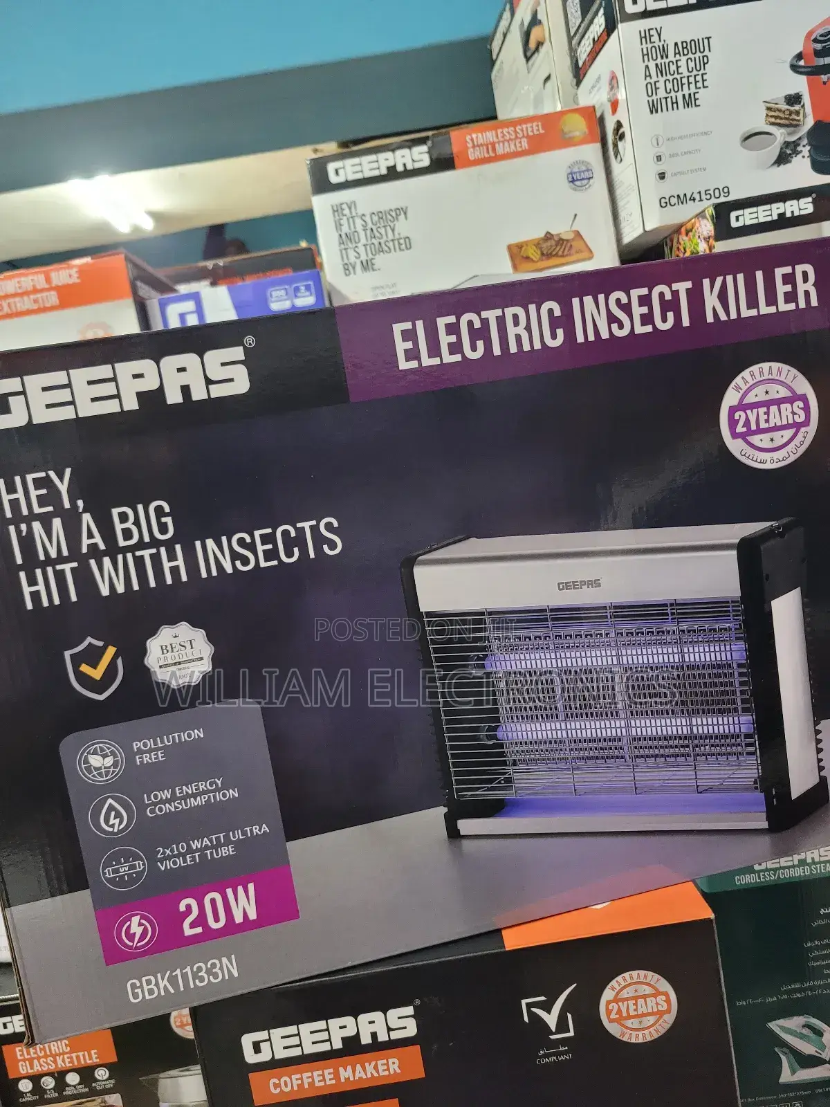 Geepas Electric Insect Killer