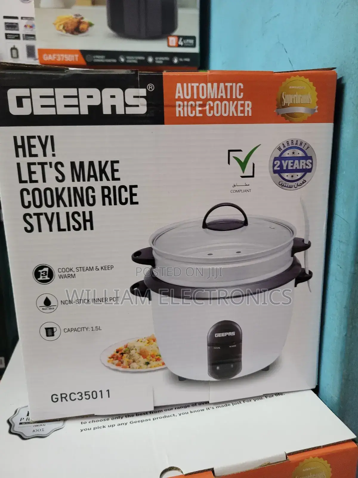 Geepas Automatic Rice Cooker/Geepas Rice Cooker