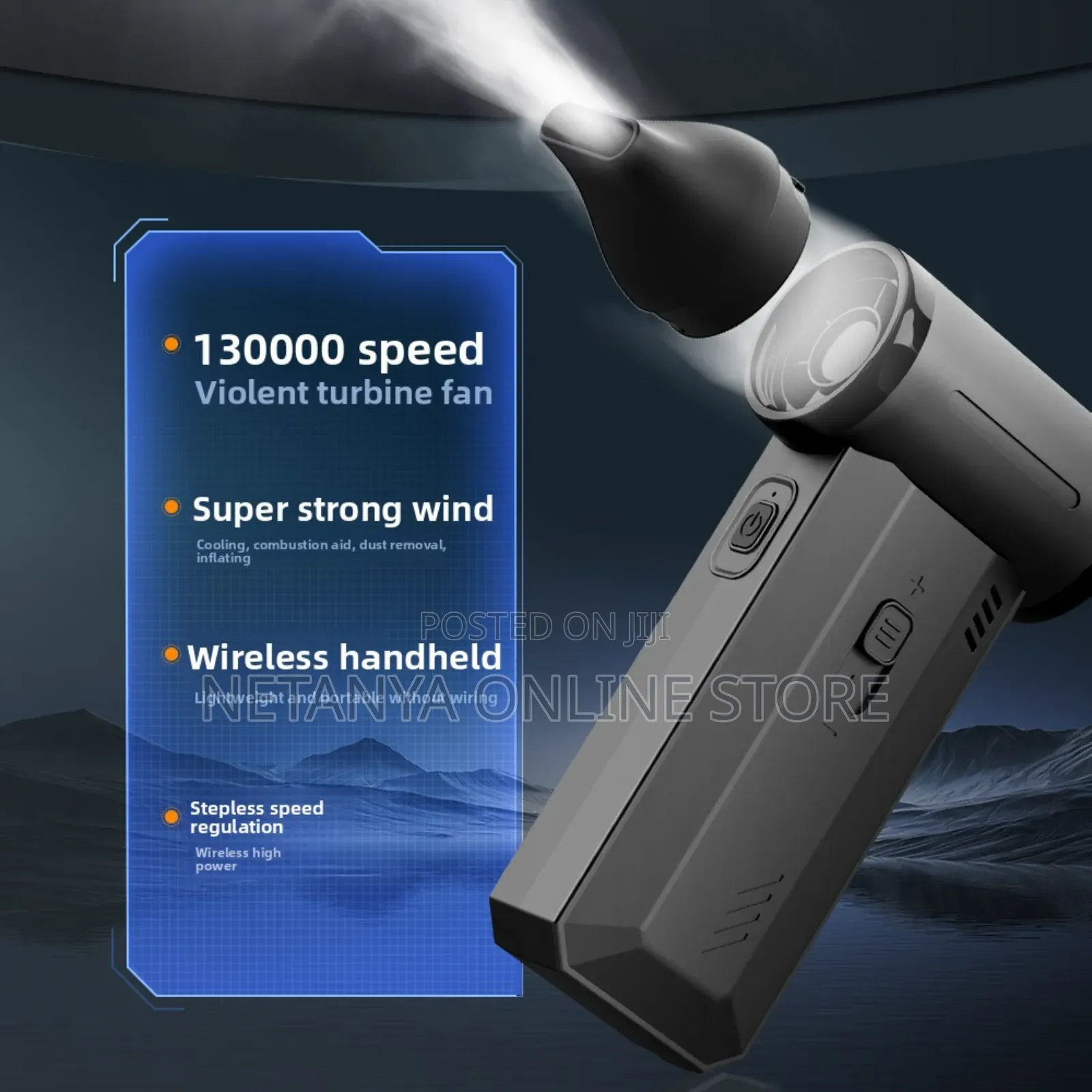 High Speed Wireless Vacuum Cleaner