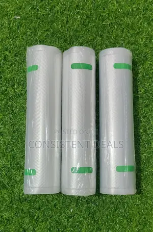 3 Rolls 25cm*5m Vacuum Sealer Food Storage Bags