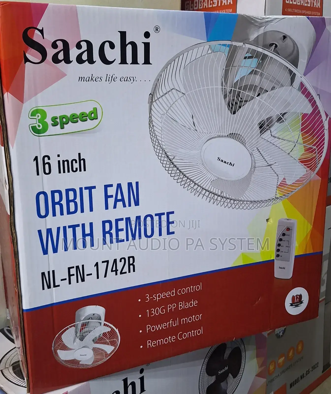 Saachi Ceiling Fan 16"