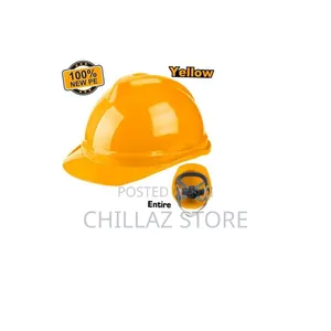 Ingco Safety Helmet With 4 Point Protection.