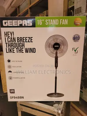 Geepas 16inch Stand Fan/Geepas Stand Fan