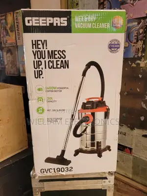 Geepas Wet Dry Vacuum Cleaner 30litres Gvc19032/Geepas Vacuum Cleaner