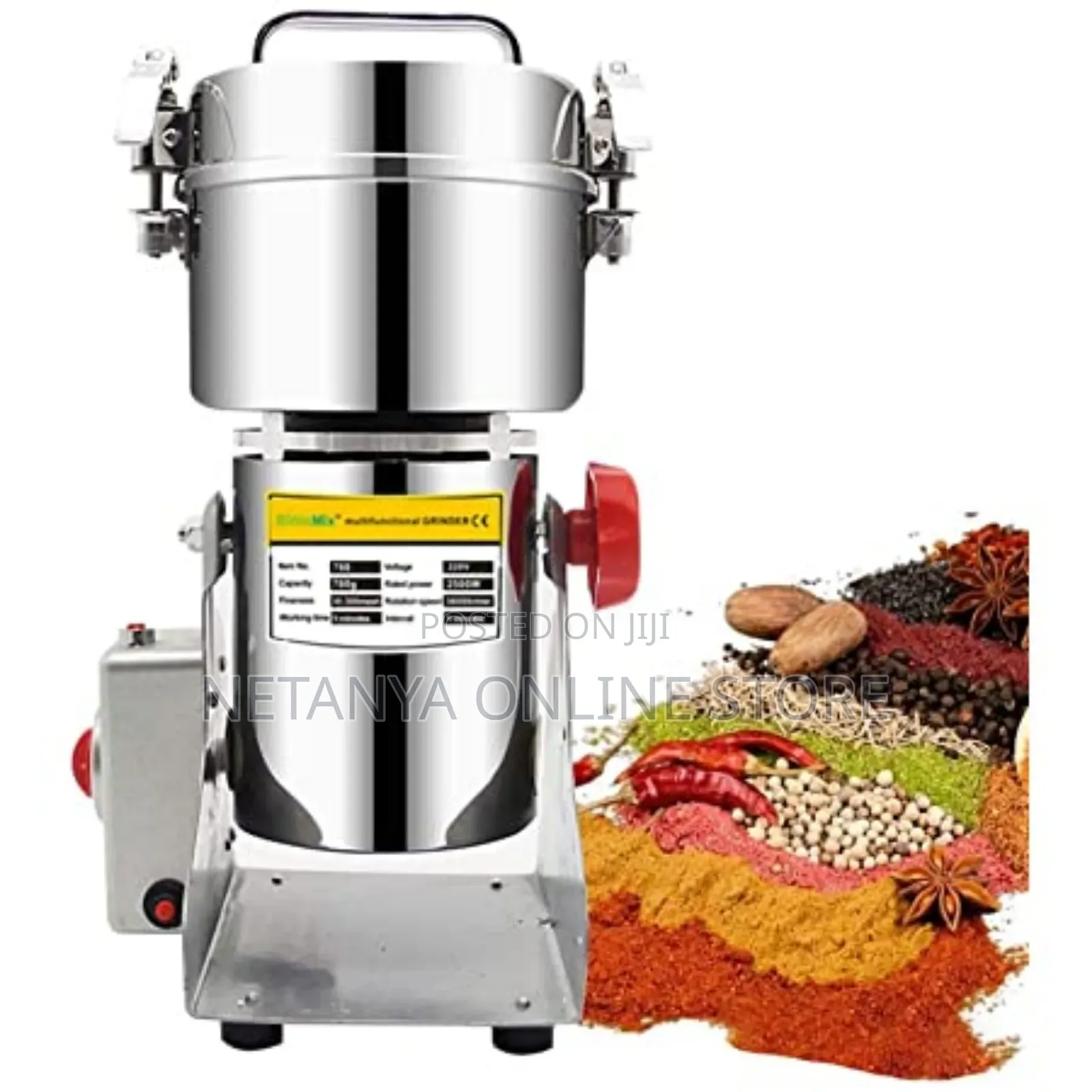 Electric Grain Grinder 2kgs