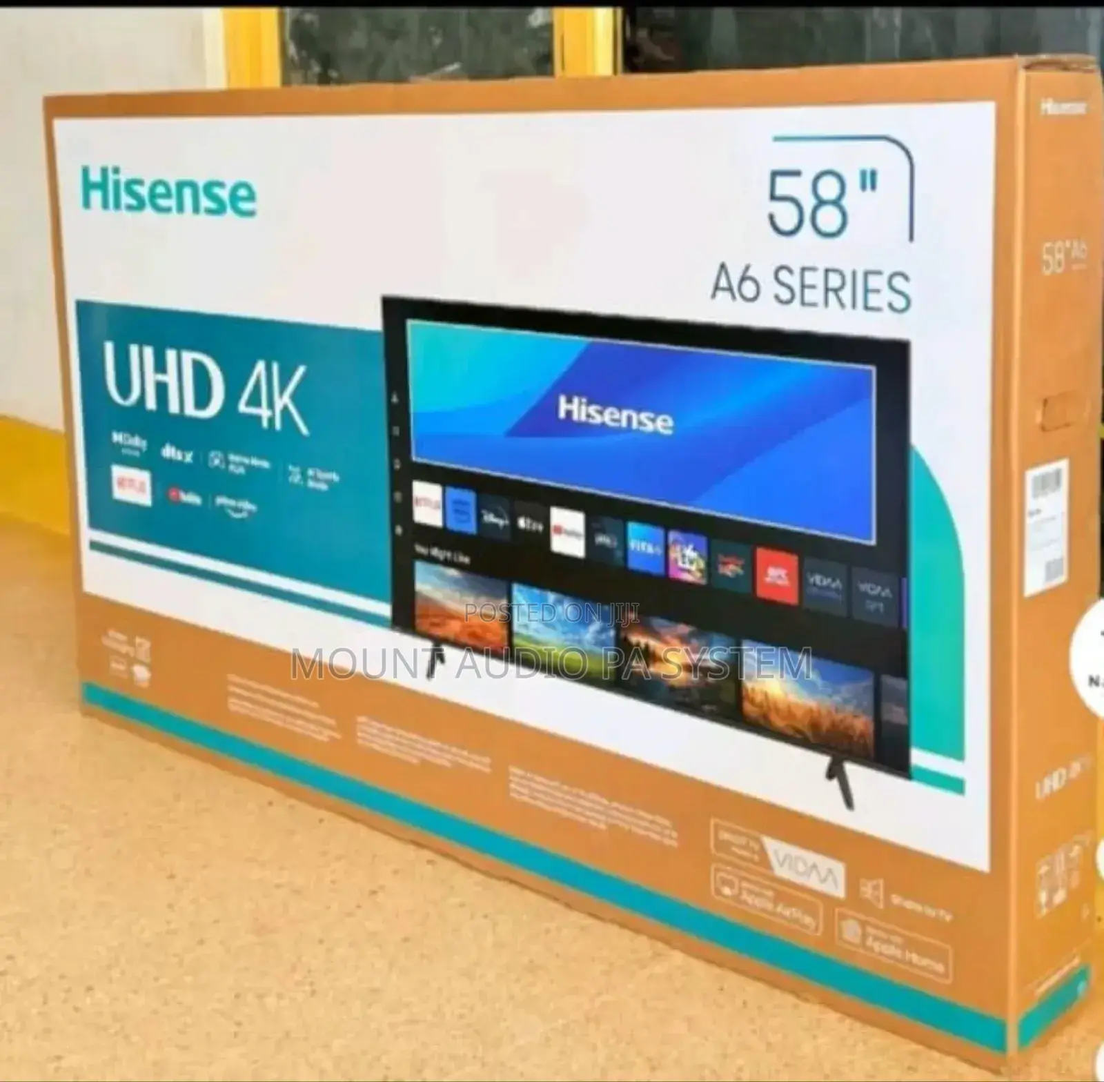 Hisense Smart Tv 58"A6ns Uhd .