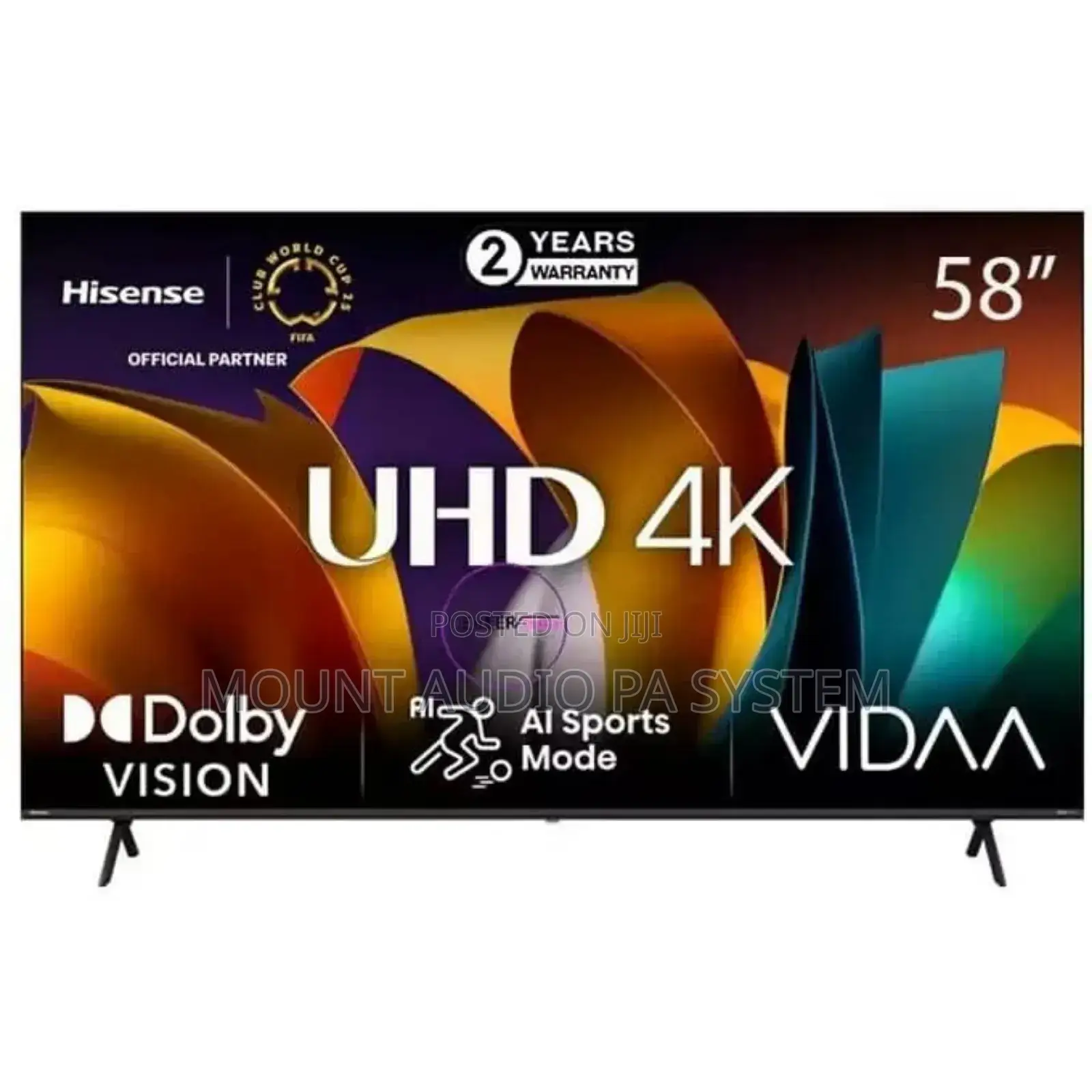 Hisense Smart Tv 58"A6ns Uhd .