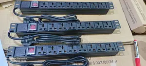 8ways Power Distribution Unit Metalic (Metalic Black )