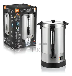 Electric Water Kettle Heater 10 Liters Silver Thermos