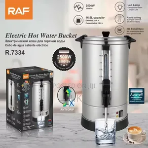 Electric Water Kettle Heater 10 Liters Silver Thermos