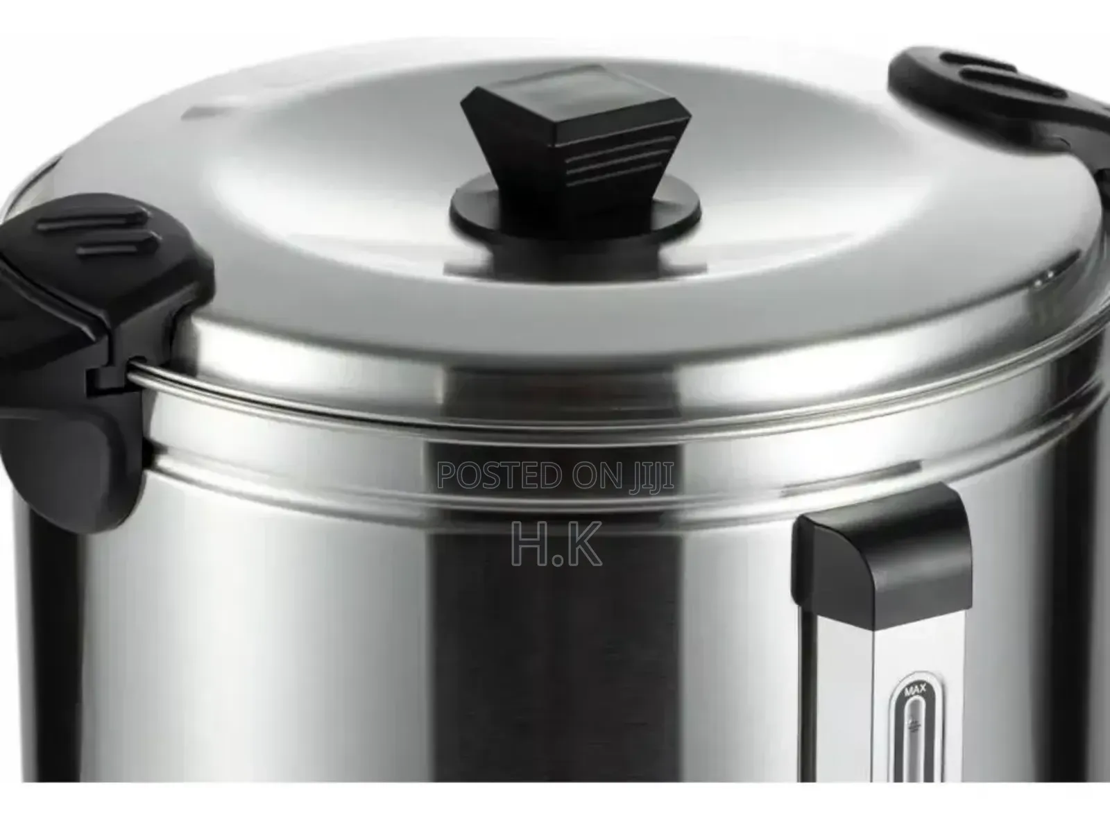 Electric Water Kettle Heater 10 Liters Silver Thermos