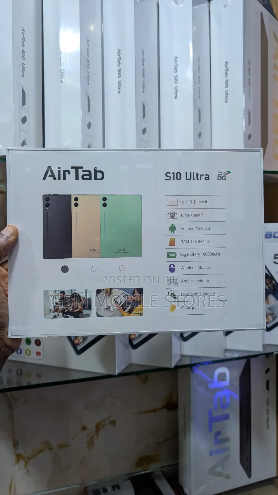 New AirTab S10 Ultra 1 TB Black