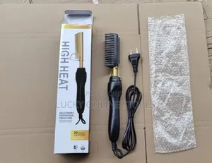 Electric Heated Professional Press Comb