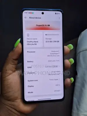 OnePlus Nord CE4 Lite 256 GB Blue