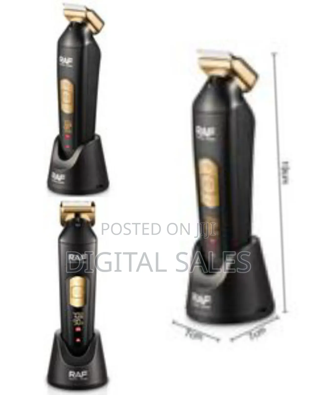 Raf Professional 3w Power Display Speed Adjustment Rotating Trimmer