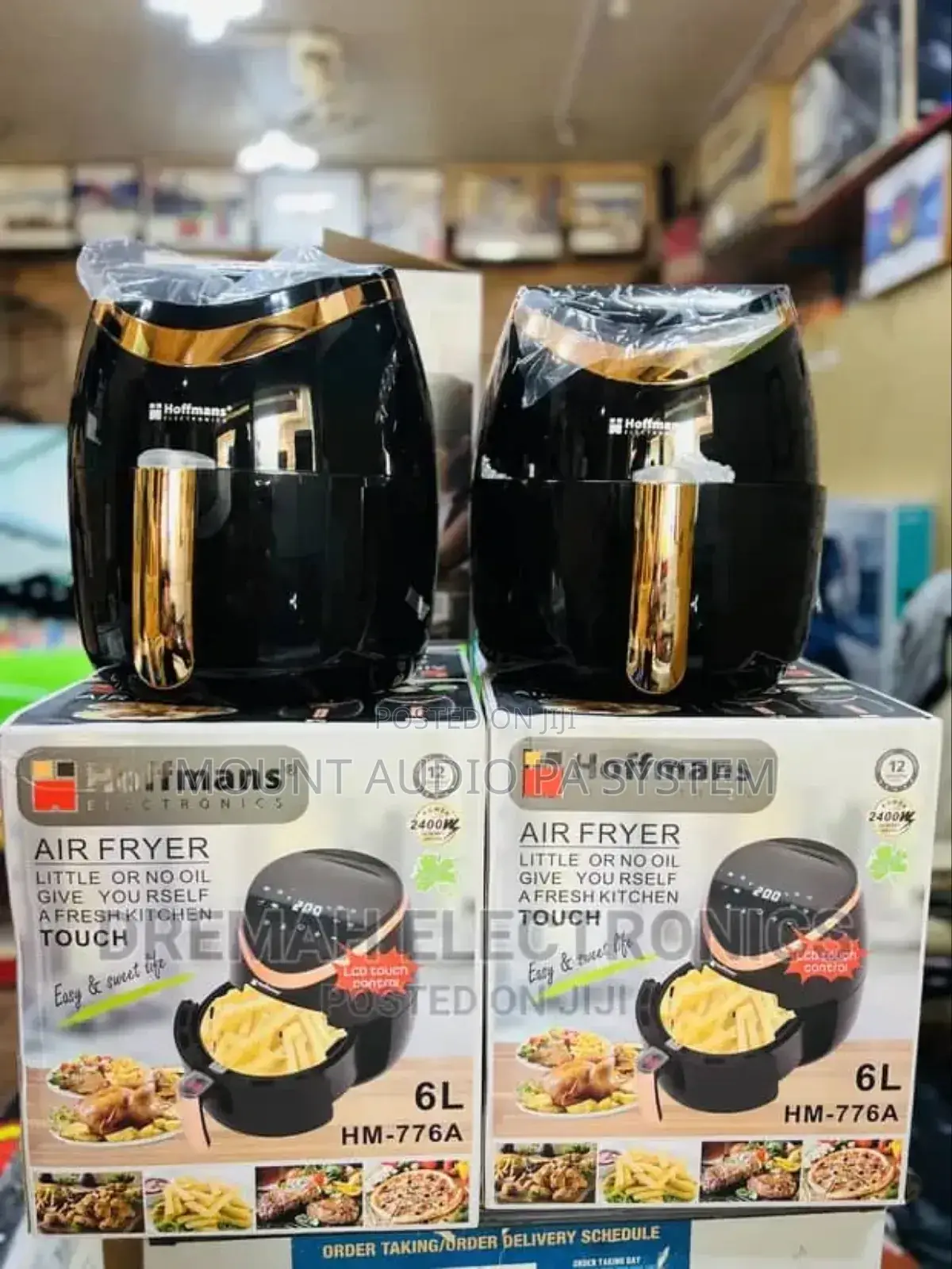 Hoffmans Manual Air Fryer 6l