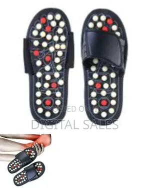 38-39 Reflexology Silicone Acupressure Slippers Massag