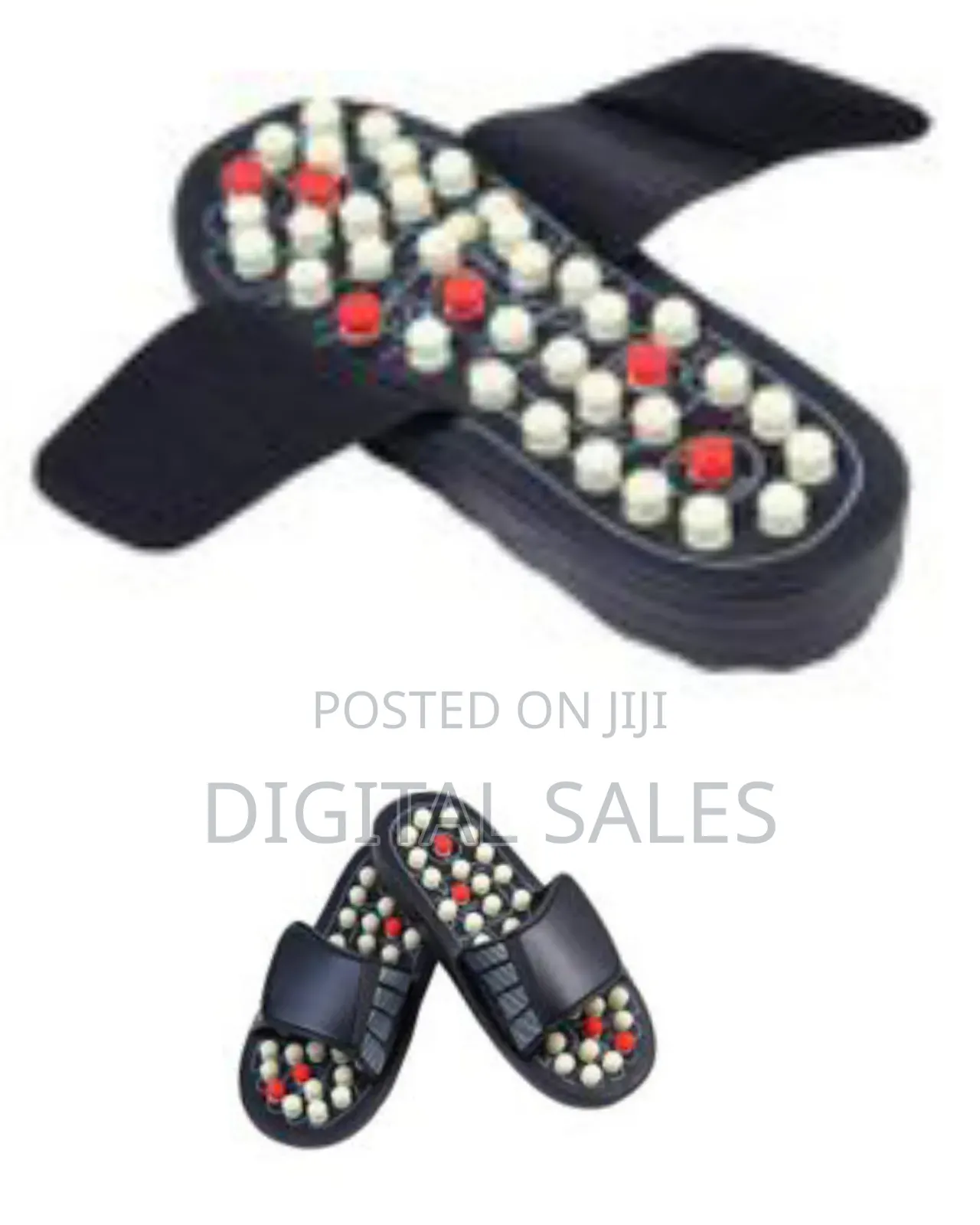 38-39 Reflexology Silicone Acupressure Slippers Massag