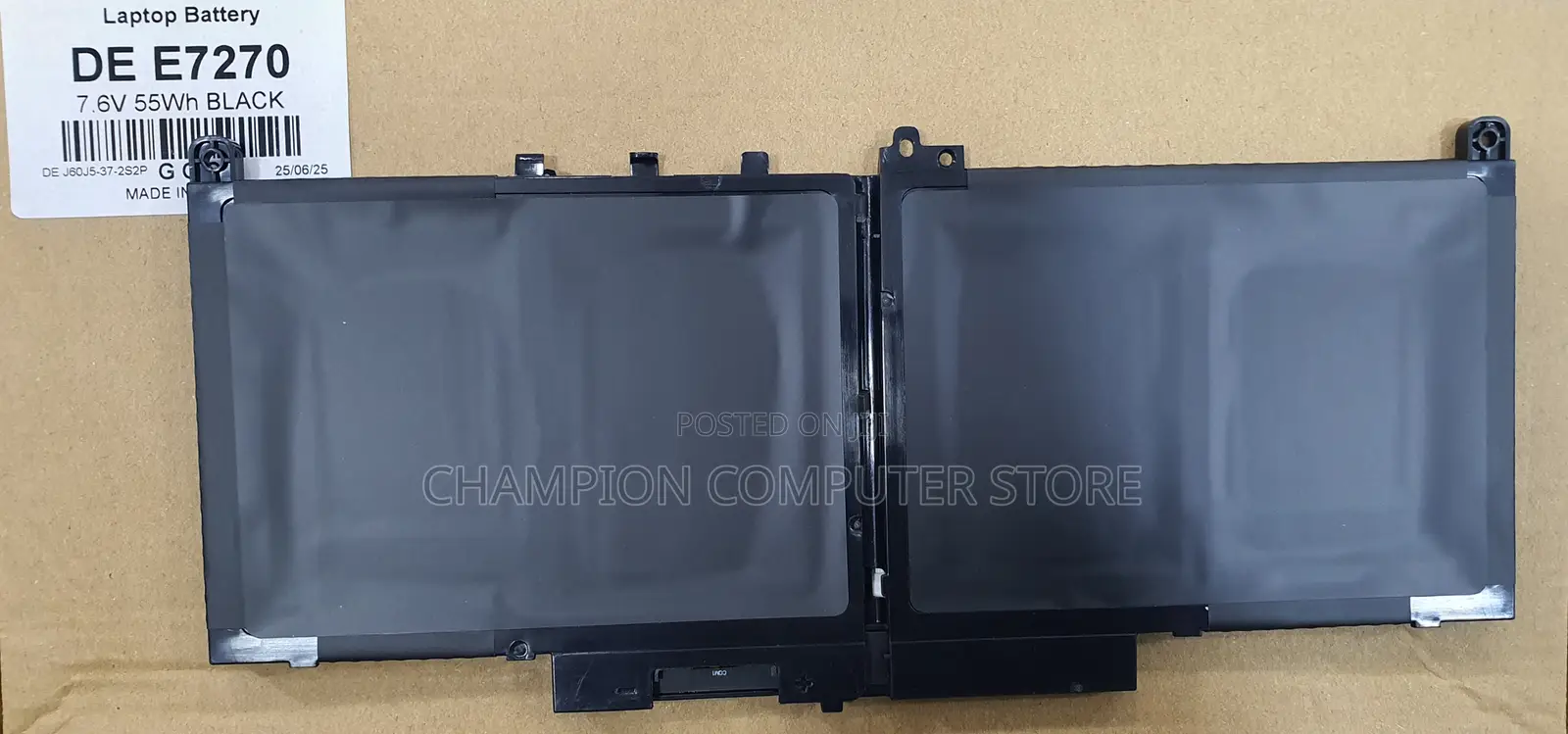 Dell J60j5 Battery for Dell Latitude E7470 E7270 7470 7270