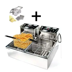 Commercial Deep Fryer 12ltr + Free Potato Chipper