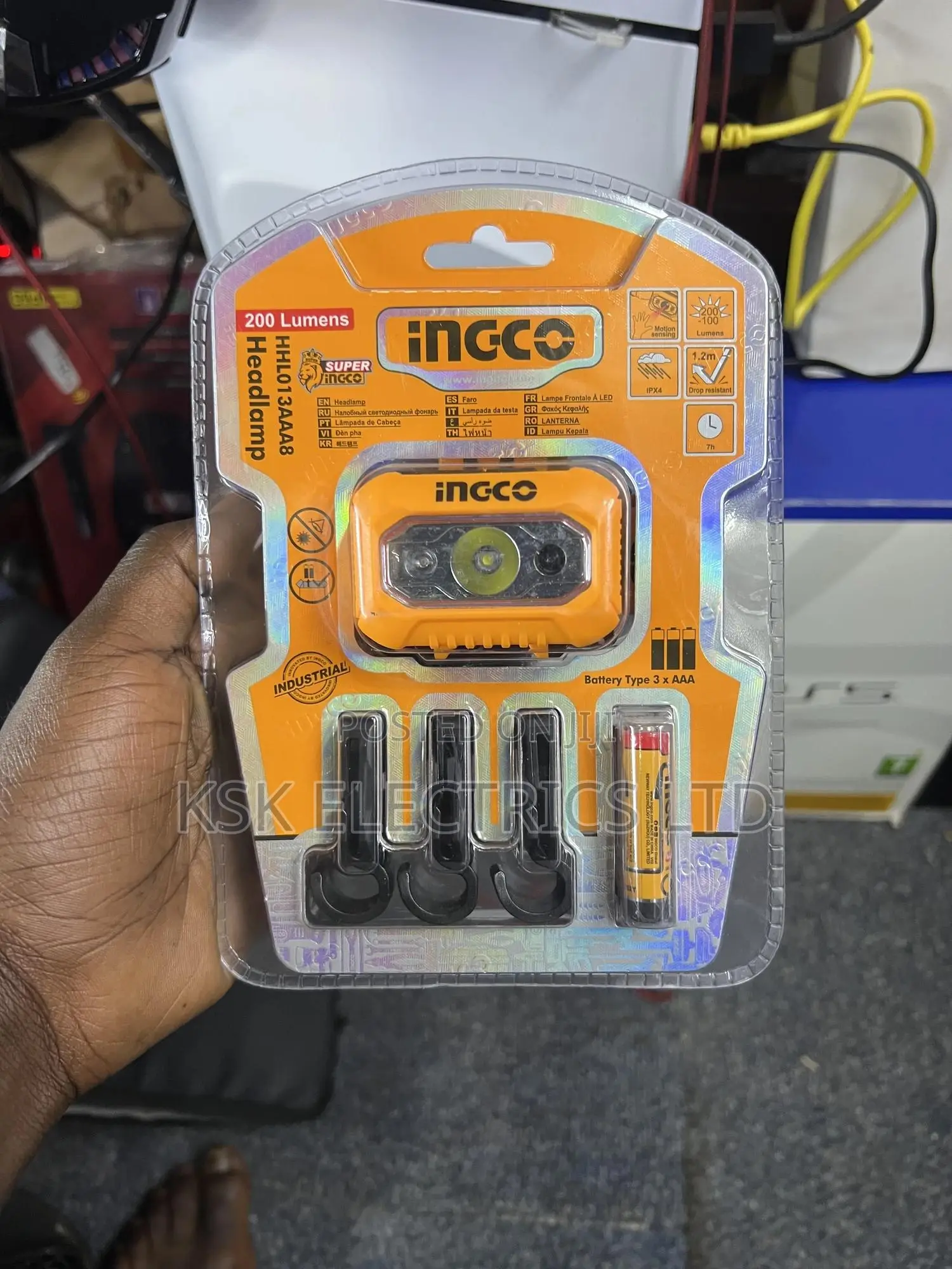 Ingco Head Lamp