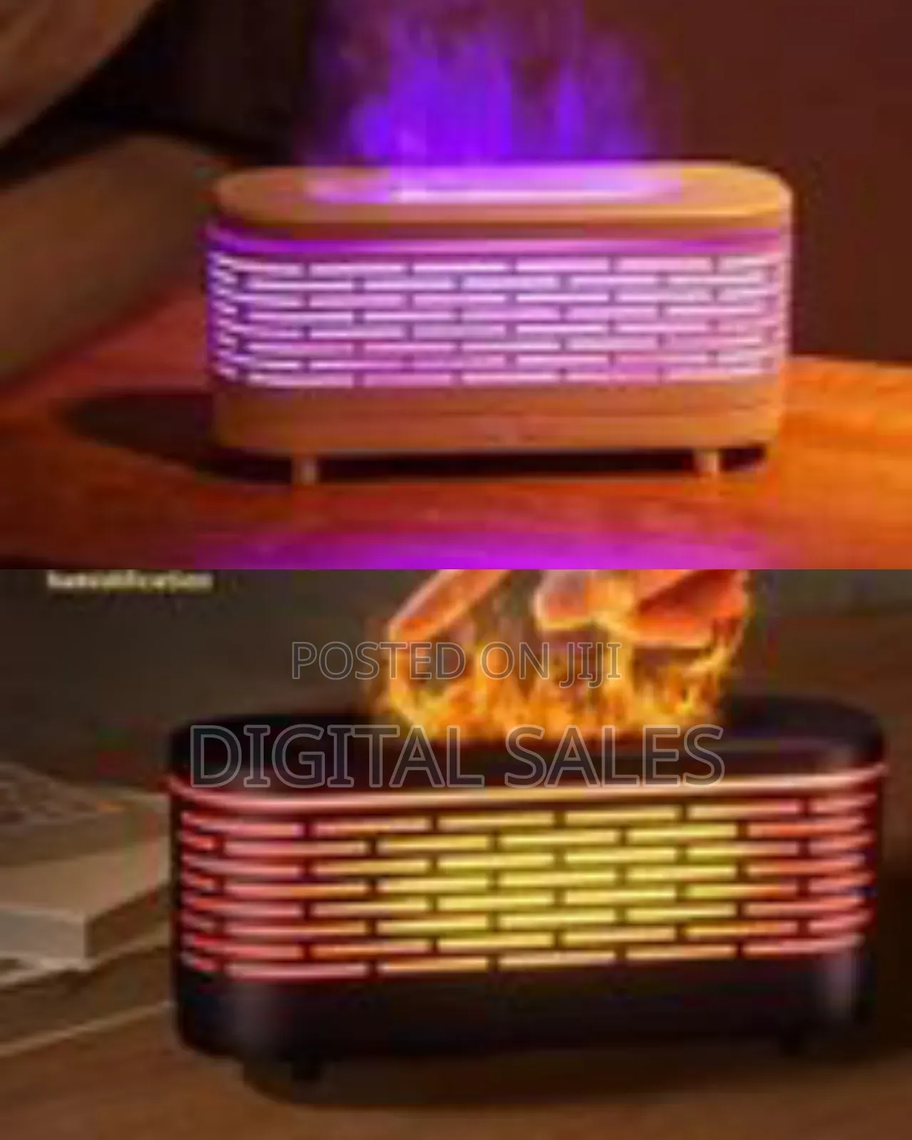 Mini Simulation Flame Ultrasonic Aroma Diffuser Domestic