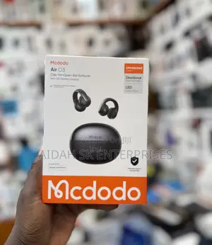 Mcdodo Hp 8160 Air O3 Clip On Open Ear Earbud Led Battery Display