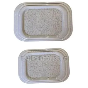 3 Pieces of Large Snack Food Meals Breakfast Serving Trays