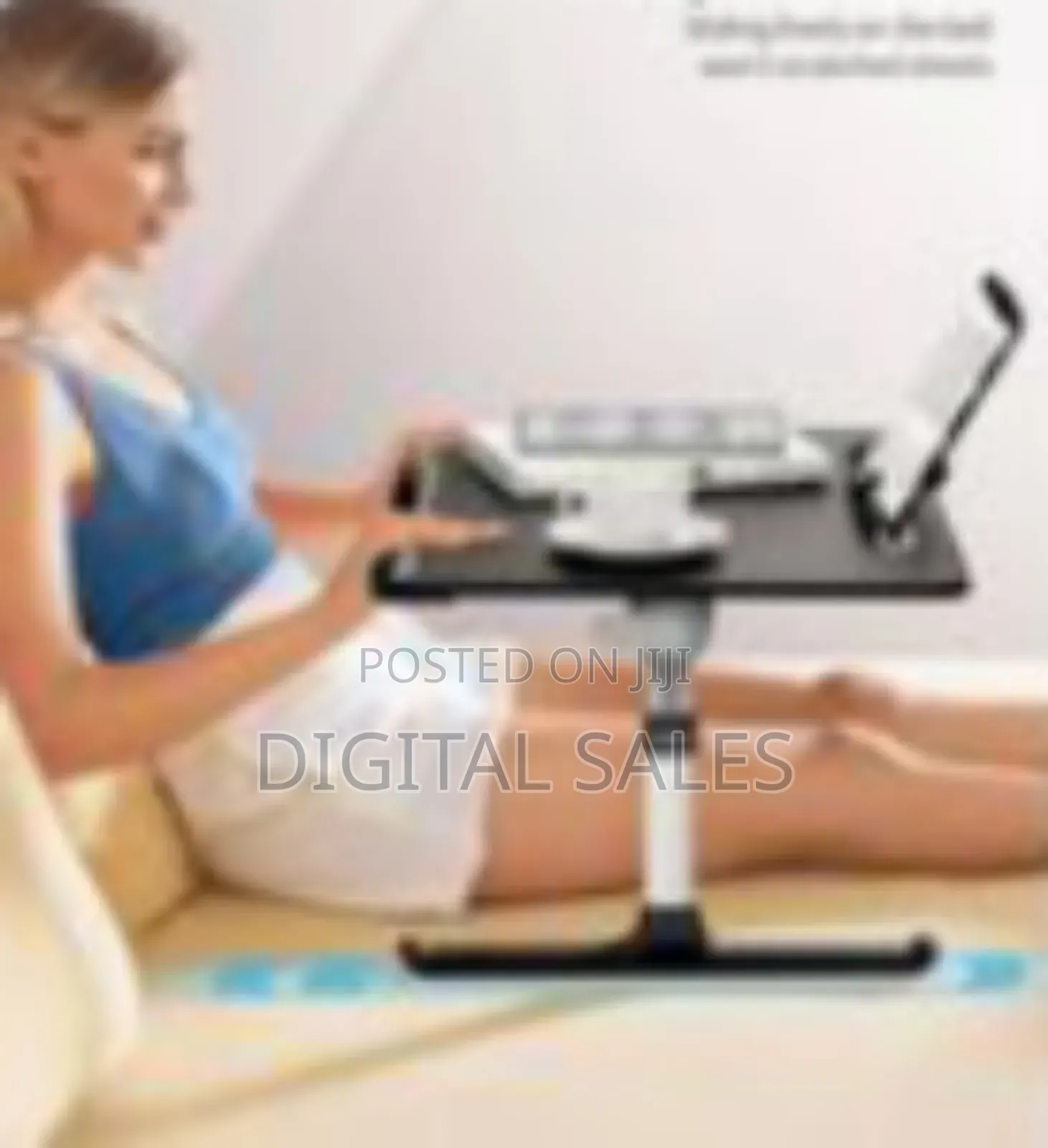 Foldable Computer Height Adjustable Laptop Table Sofa Bed Tray