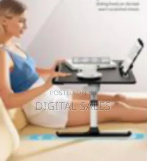 Foldable Computer Height Adjustable Laptop Table Sofa Bed Tray