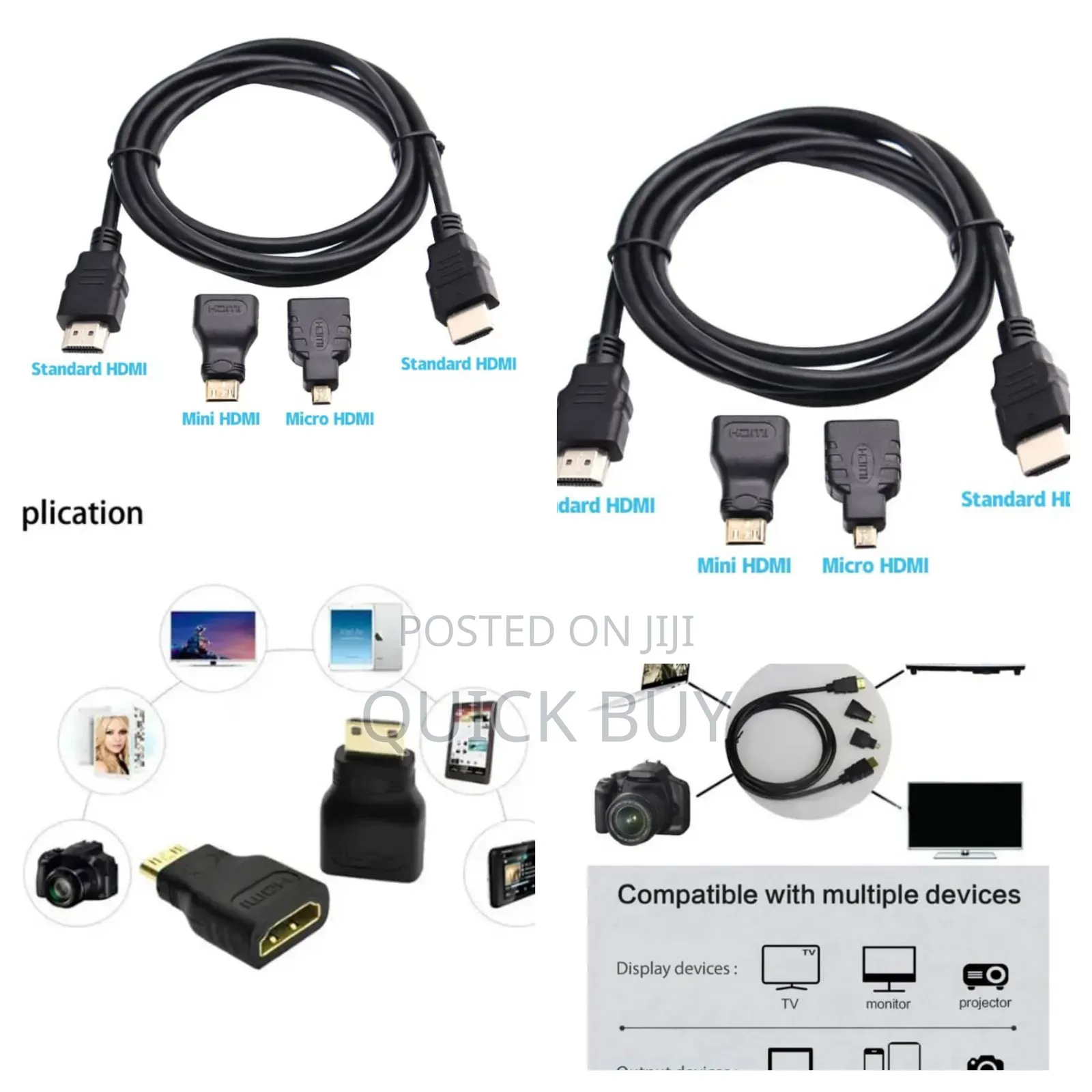 3-in-1 Hdmi Cable Kit