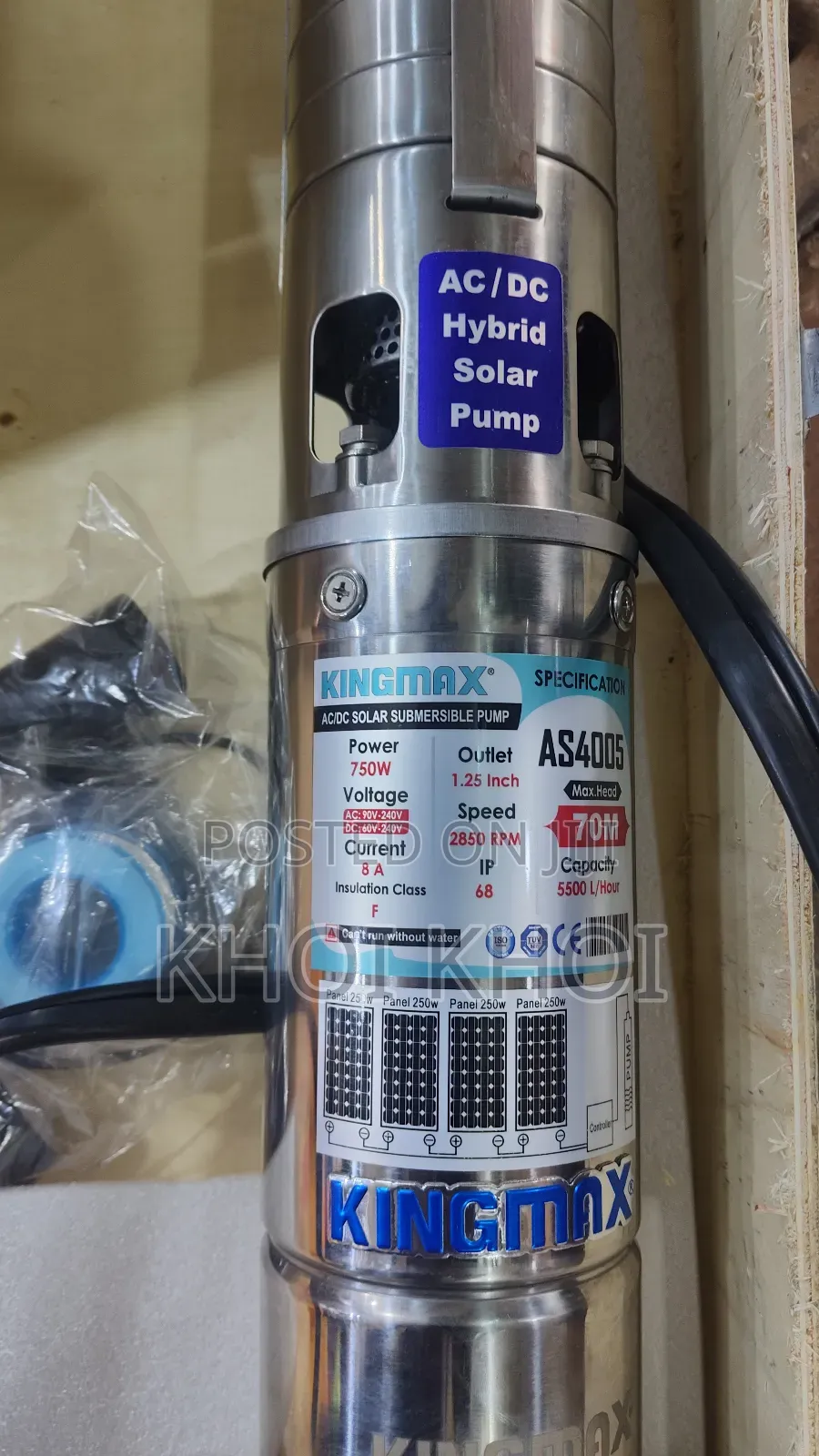 Water Pump Solar 70 Metres