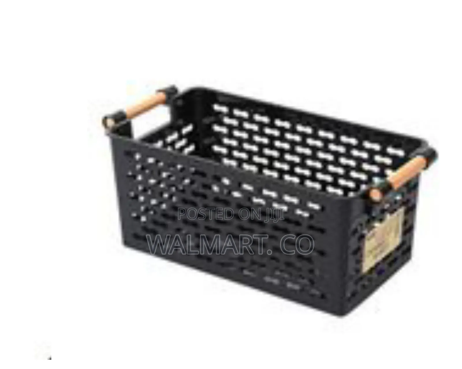 Fridge Storage Rack Shelf Holder Bathroom Desktop Basket-Black
